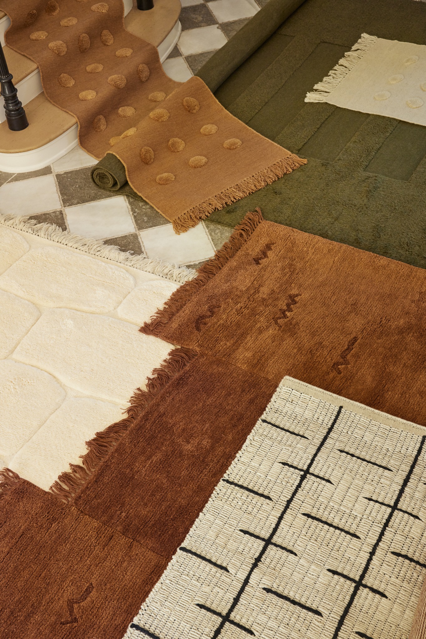 Handcrafted Rug Textures